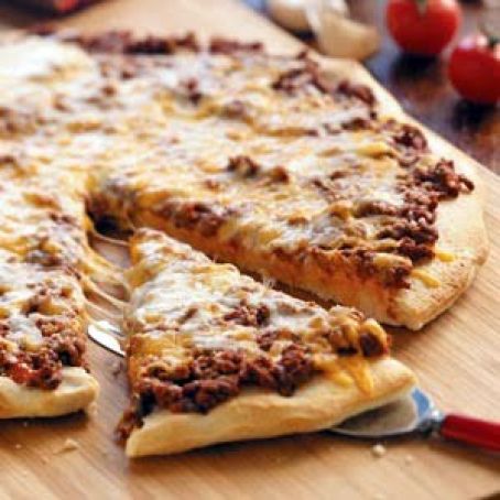 Sloppy Joe Pizza