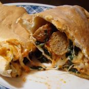 Spinach-Mushroom Calzones