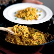 Curried Chicken & Cashew Rice