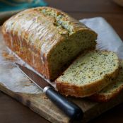 Lemon Yogurt Poppyseed Pound Cake