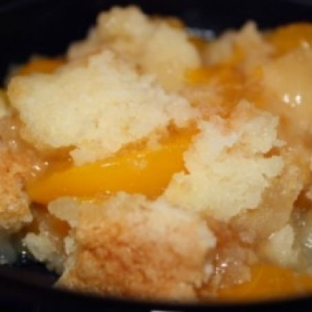Easy Peach Cobbler