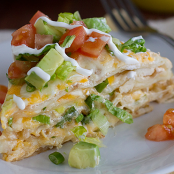 Chicken Tortilla Stack
