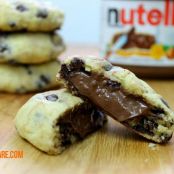 cookie - Nutella Chocolate Chip Cookies