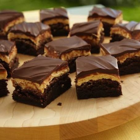 Peanut Butter Truffle Brownies