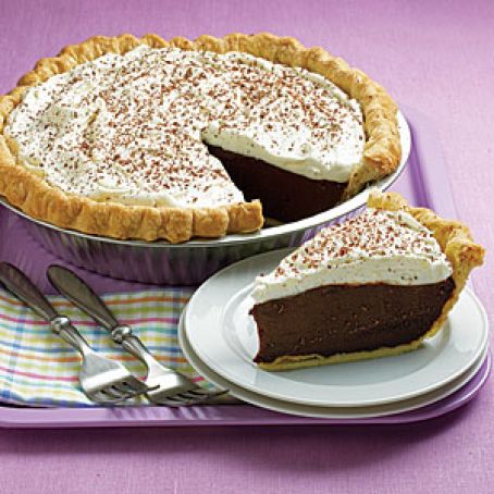 Chocolate Cream Pie Recipe Print Page | MyRecipes.com