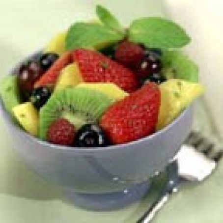Vanilla fruit salad