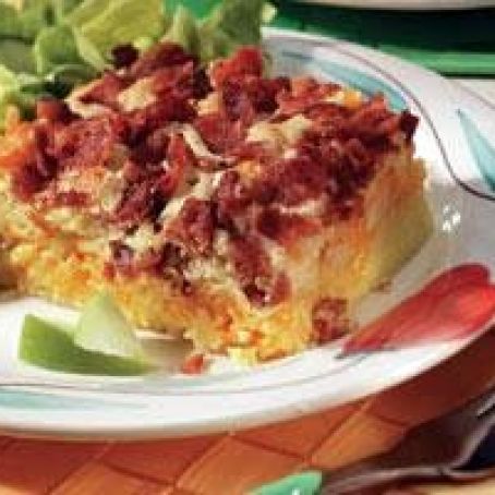 Cheesy Apple-Bacon Brunch