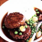 Beef Patties with Stout Gravy