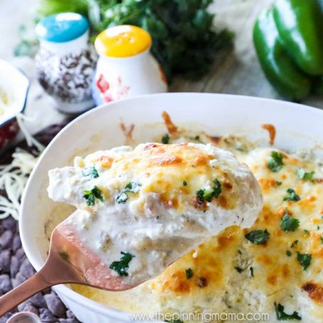 GREEN CHILE CHICKEN BAKE