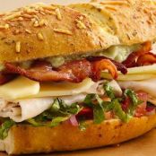 Meals (Turkey Club Sandwich Ring with Avocado Aioli)