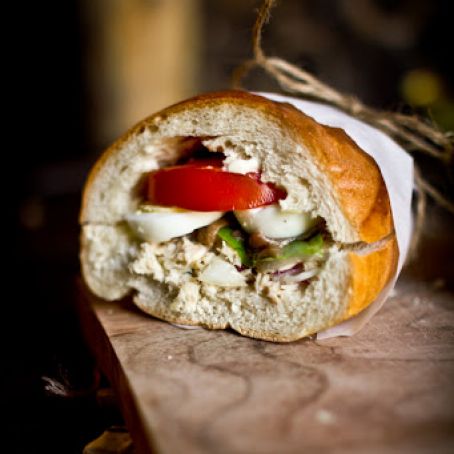 Tuna Nicoise Sandwich