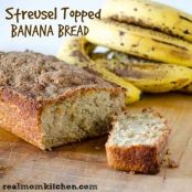 Streusel Topped Banana Bread
