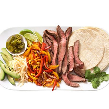Steak and Pepper Tacos