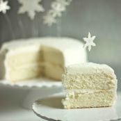 White Christmas Cake