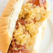 Slow Cooker Kielbasa and Sauerkraut