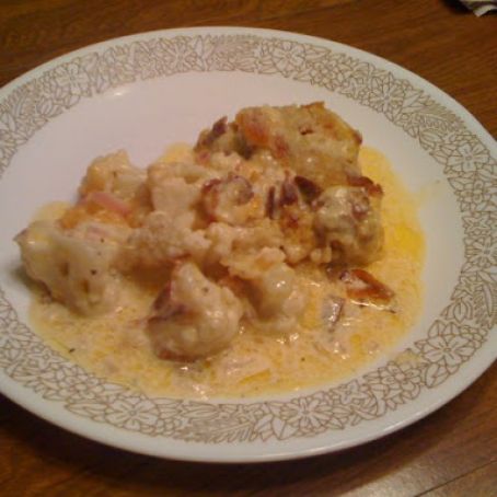 Bacon And Cheese Cauliflower