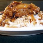 Hamburger Steak with Onions and Gravy