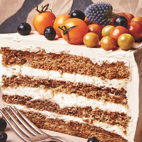 Tiramisu Layer Cake with Mascarpone Mousse