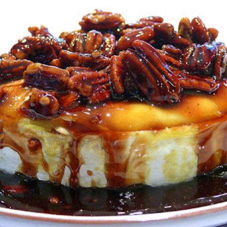 Kahlua Pecan Brown Sugar Baked Brie