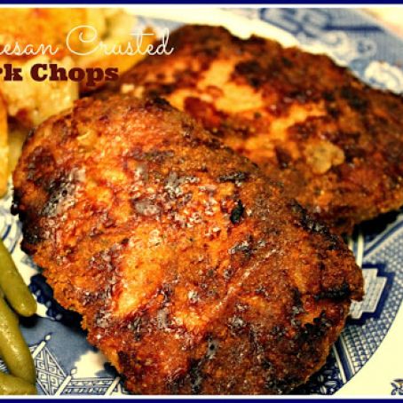 Parmesan Crusted Pork Chops
