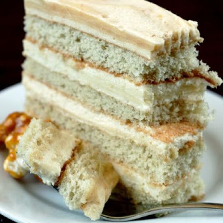 Caramel Apple Mousse Cake