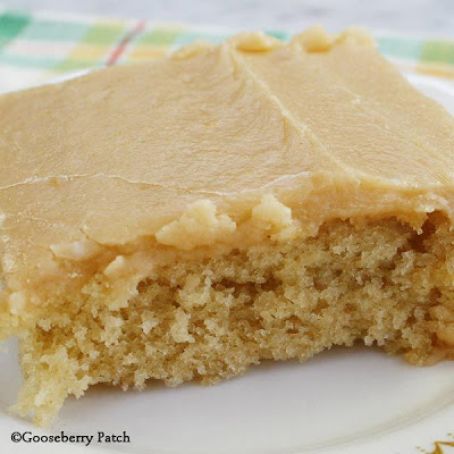 Peanut Butter TX Sheet Cake