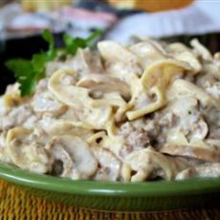 Quick Beef Stroganoff