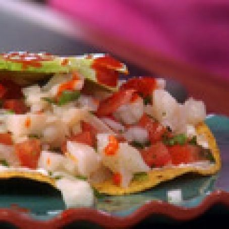 GRILLED TOSTADAS  {mexican made easy}