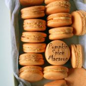 Pumpkin Spice Macarons