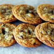 Salted Chocolate Chip Cookies