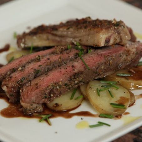 Sous Vide Tuscan Rib Eye Steaks