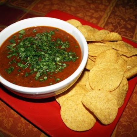 Sweet and Hot Ancho Chile Salsa
