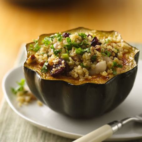 Quinoa Stuffed Roasted Squash