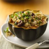 Quinoa Stuffed Roasted Squash