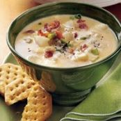 Slow Cooker Cheesy Potato Soup