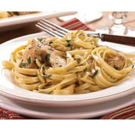 Browned Butter Chicken Fettuccine