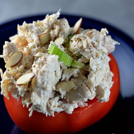 Chicken Salad Stuffed Tomatoes