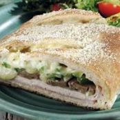 Chicken Cordon Blue Stromboli