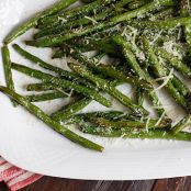 Roasted Parmesan Green Beans