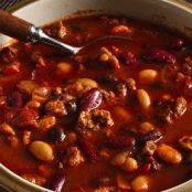 Smoky Three-Bean Chili