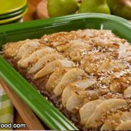 Caramel Pear Cake