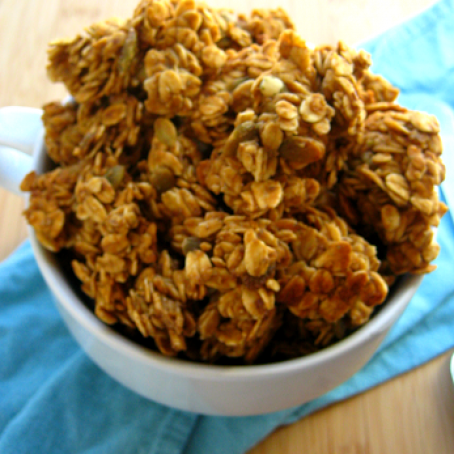 Salted Bourbon Vanilla Granola