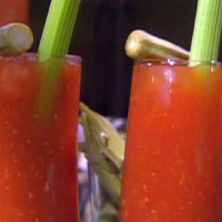 Spicy Bloody Mary with Pepper Vodka