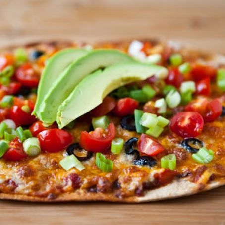 Mexican Flatbread Pizzas