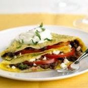 Southwestern Breakfast Tostadas