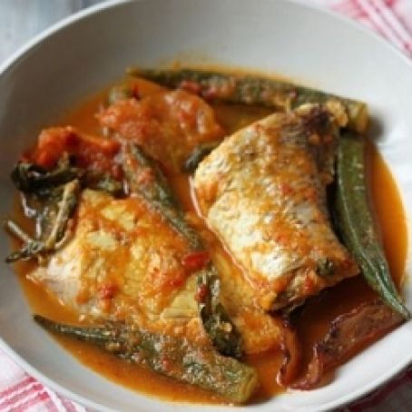 Assam Pedas Fish (Sour and Spicy Fish)
