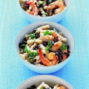 Greek-Style Pasta with Shrimp