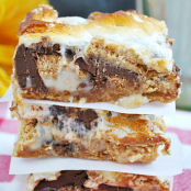 Nutter Butter S'mores Magic Cookie Bars