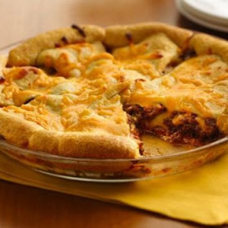 Cheeseburger Crescent Casserole