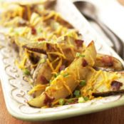 Cheddar- Bacon Potato Wedges